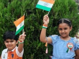 Aarushi Rana and Yuvin Rana celebrated Independence Day