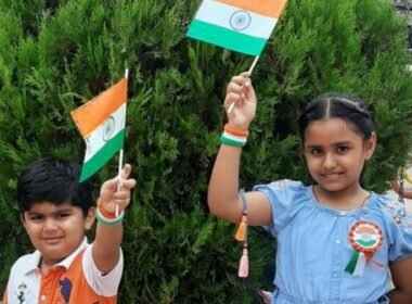 Aarushi Rana and Yuvin Rana celebrated Independence Day