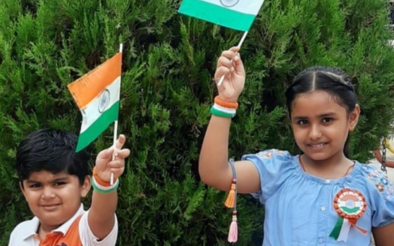 Aarushi Rana and Yuvin Rana celebrated Independence Day